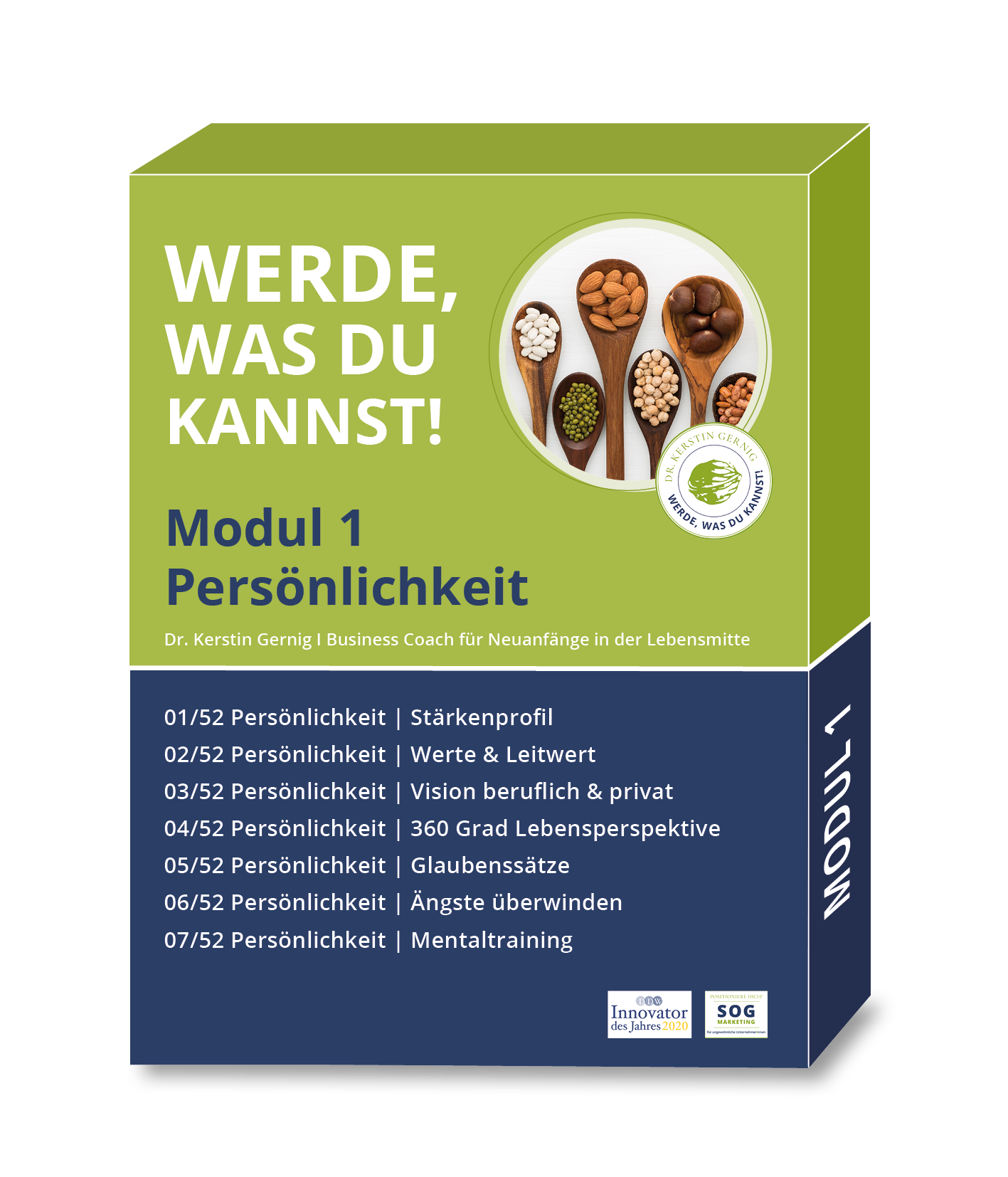 Modul 1 Persönlichkeit I 52 Wochen Coaching Online Power I Dr. Kerstin Gernig